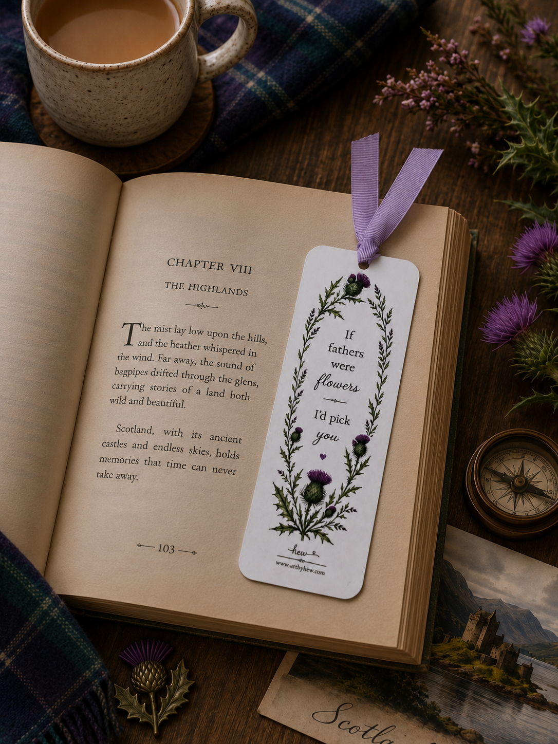 Dad/Father bookmark
