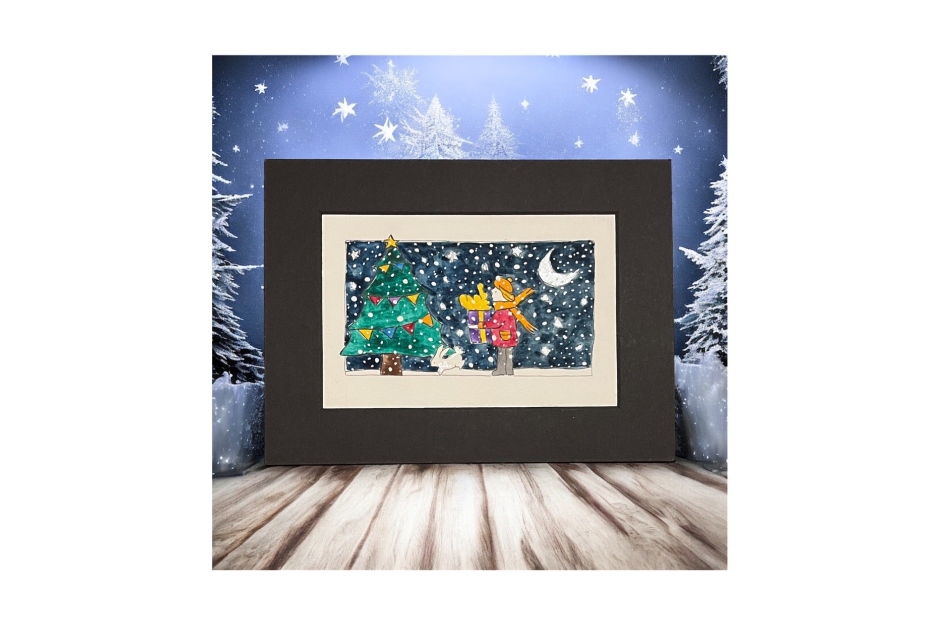 Winter Wonderland - Whimsical - Original Watercolours