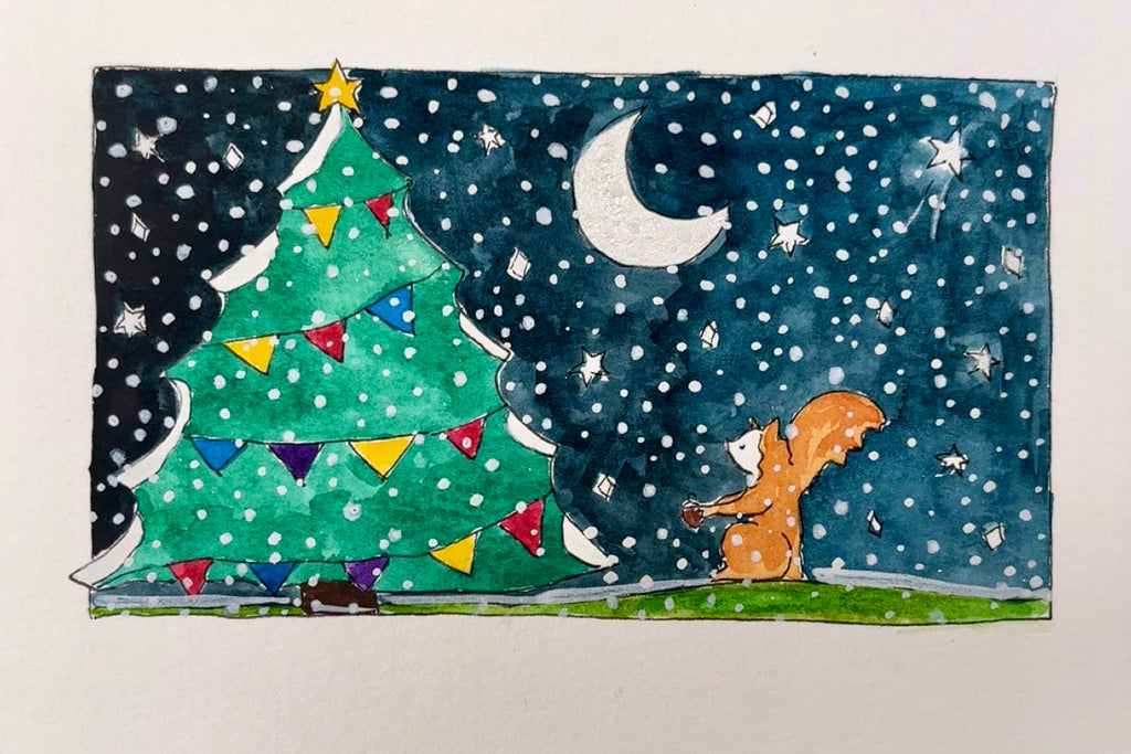 Winter Wonderland - Wildlife - Original Watercolours