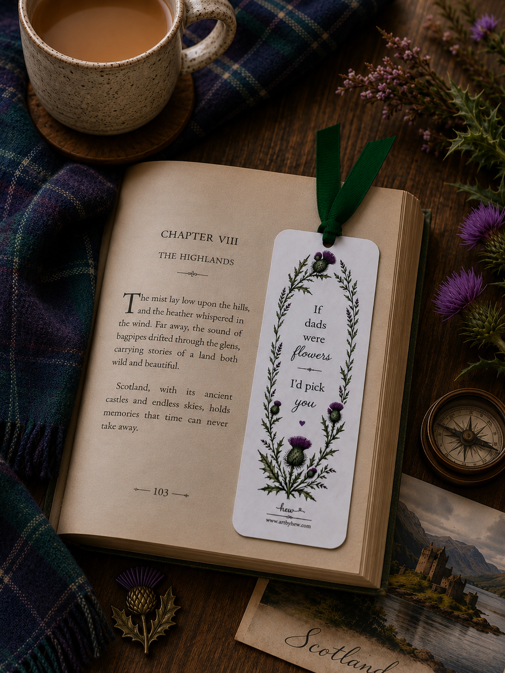 Dad/Father bookmark