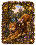 Bruster’s Enchanted Ride Sticker