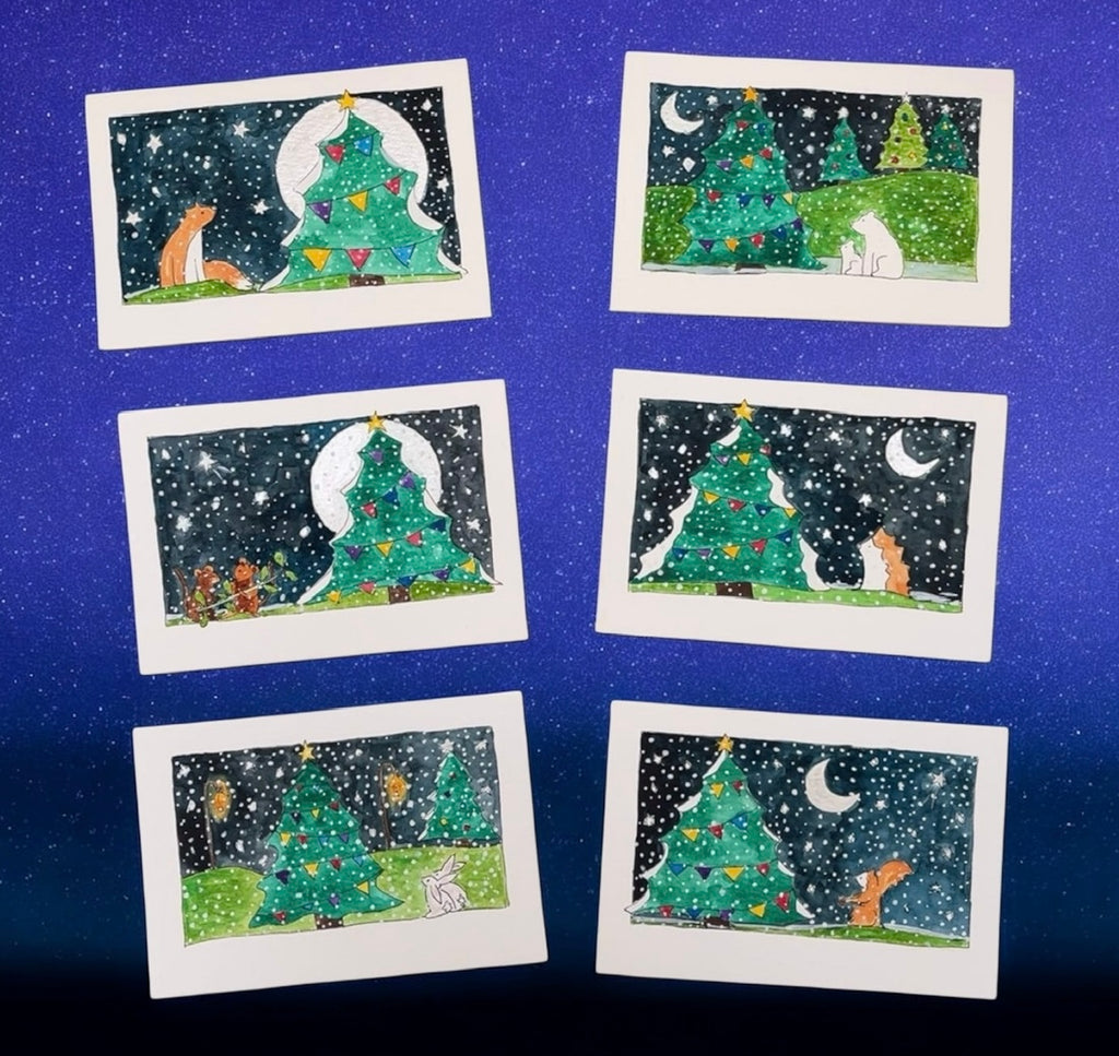 Winter Wonderland - Wildlife - Original Watercolours