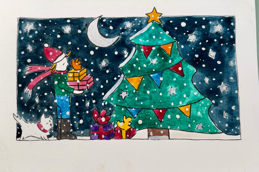 Winter Wonderland - Whimsical - Original Watercolours