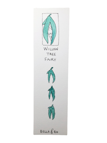 Watercolour Bookmarks - Willow Tree Fairy