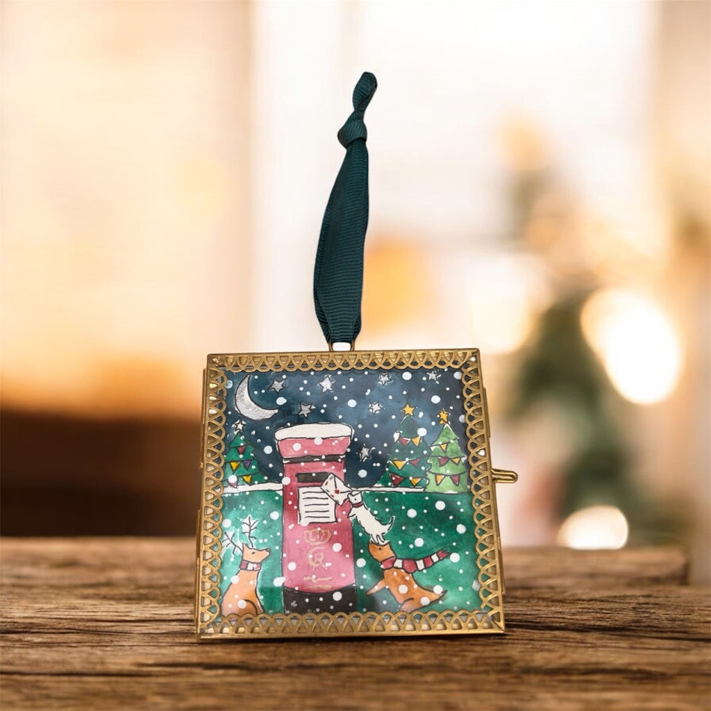 Hanging Tree Decoration - Original Watercolour