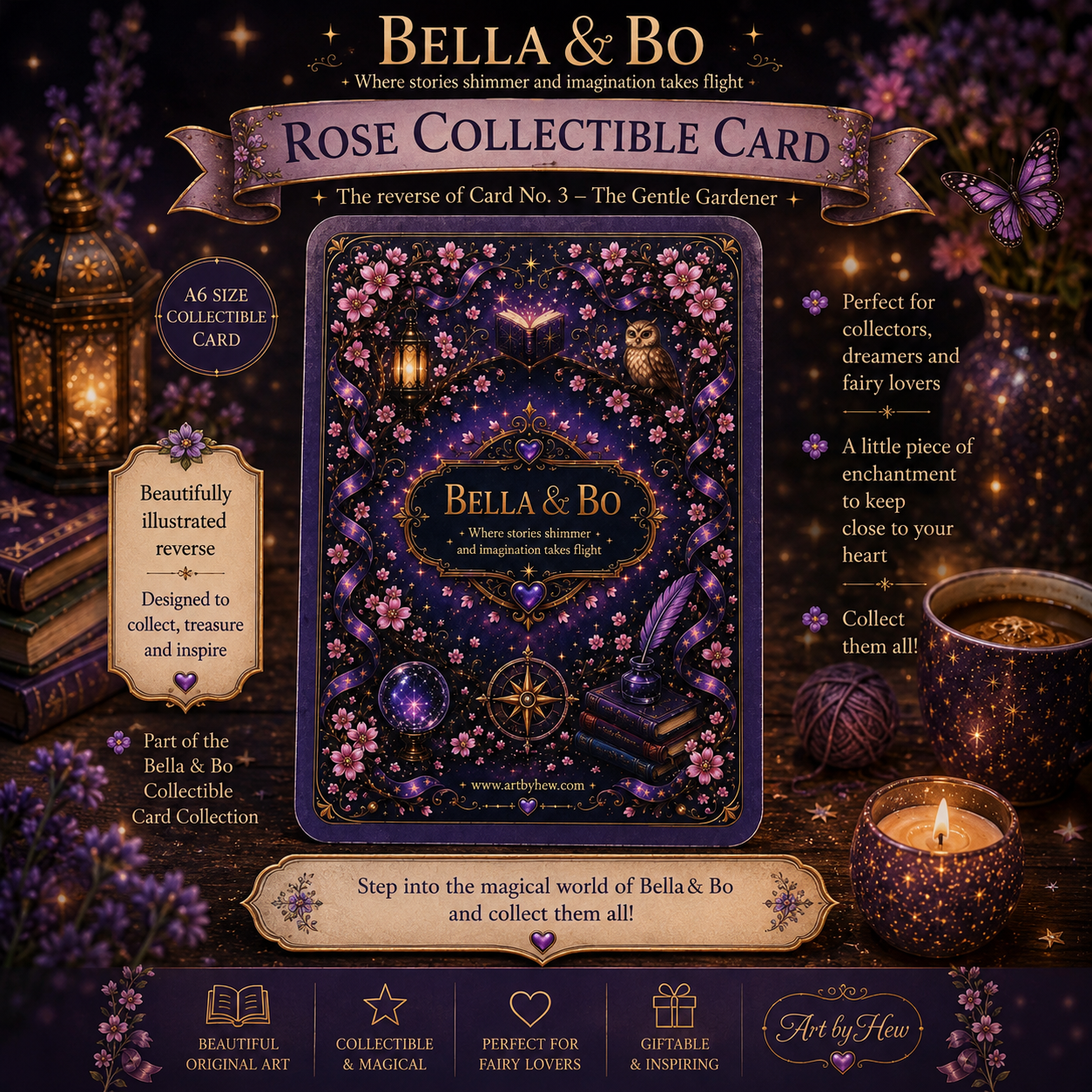 Bella & Bo Collectible Cards – The Gentle Gardener