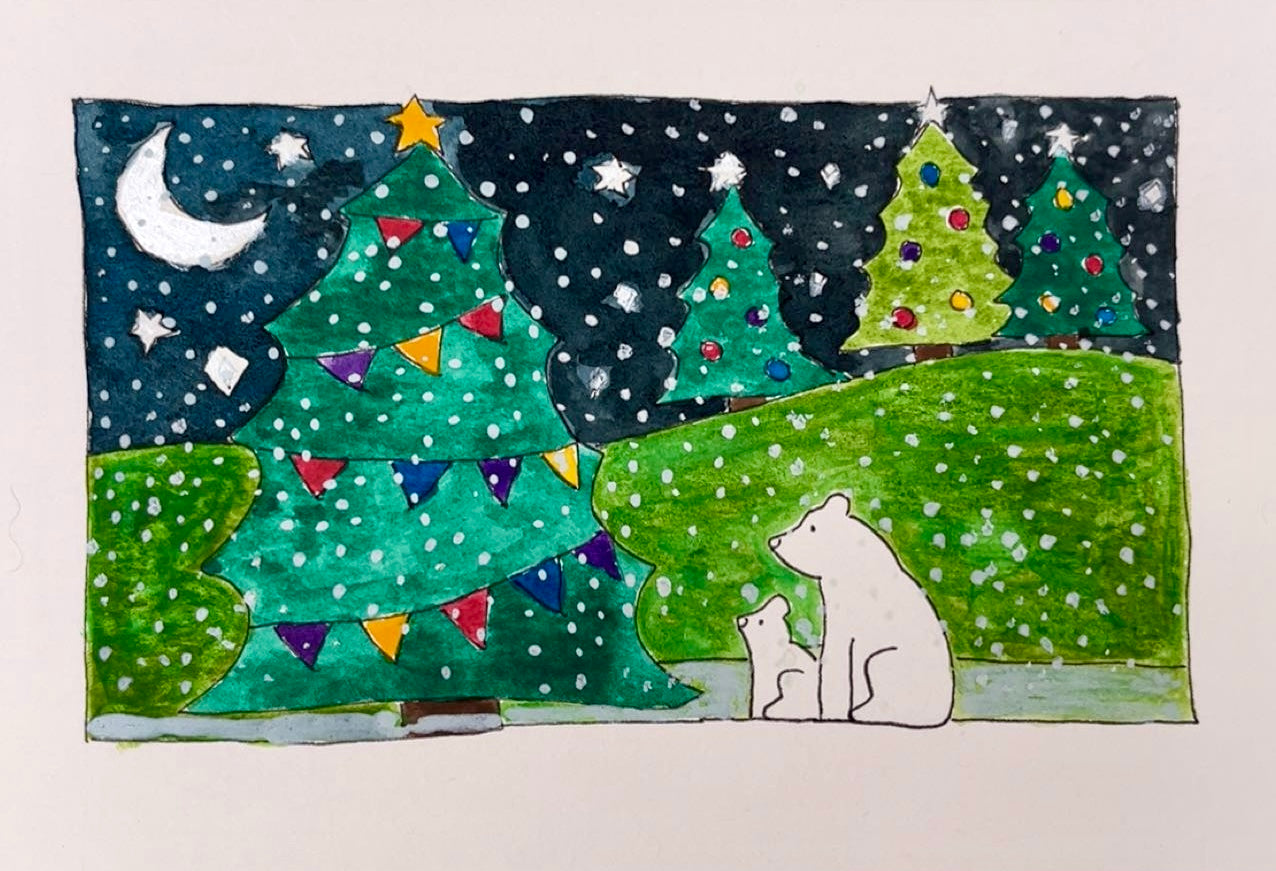 Winter Wonderland - Wildlife - Original Watercolours