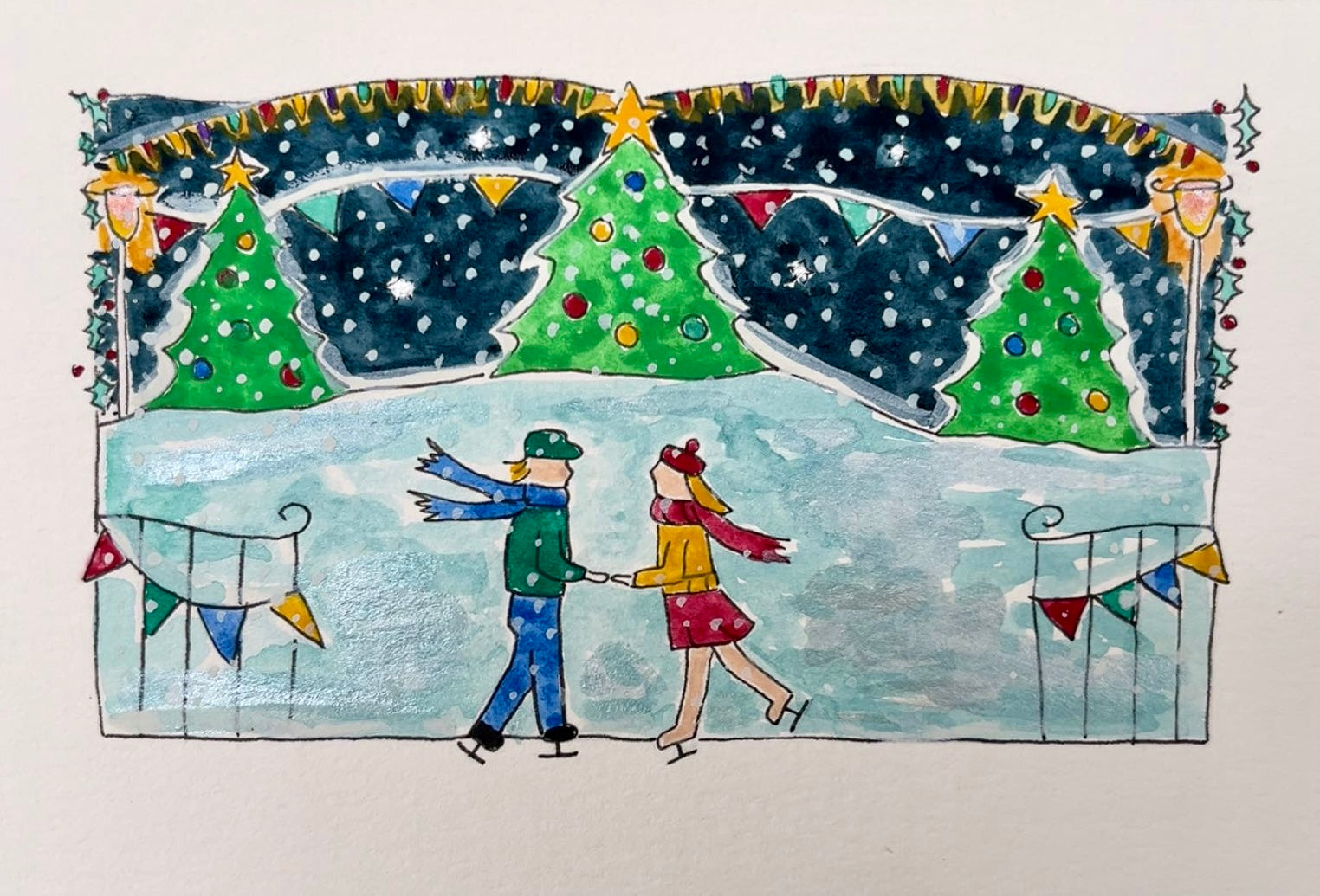 Winter Wonderland - Traditional - Original Watercolours
