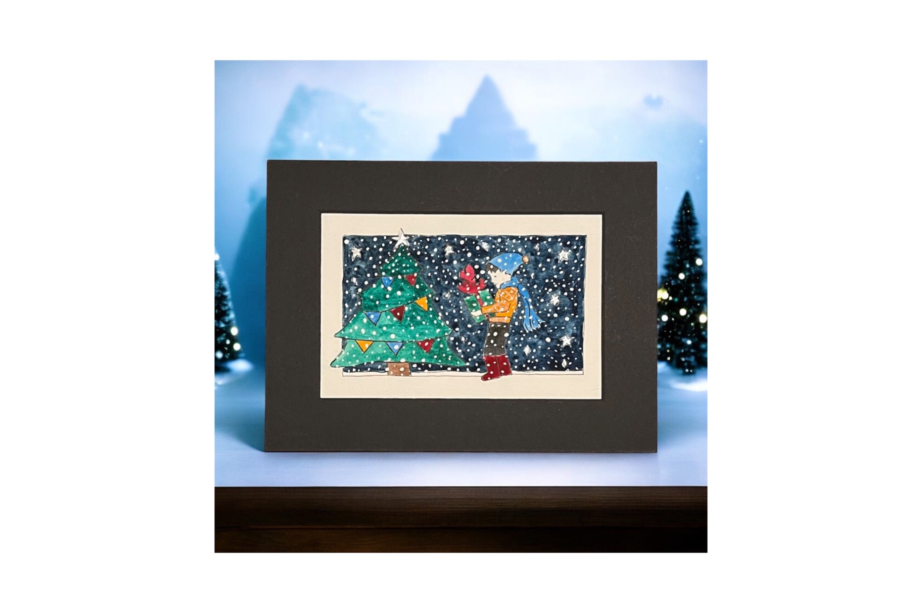Winter Wonderland - Whimsical - Original Watercolours