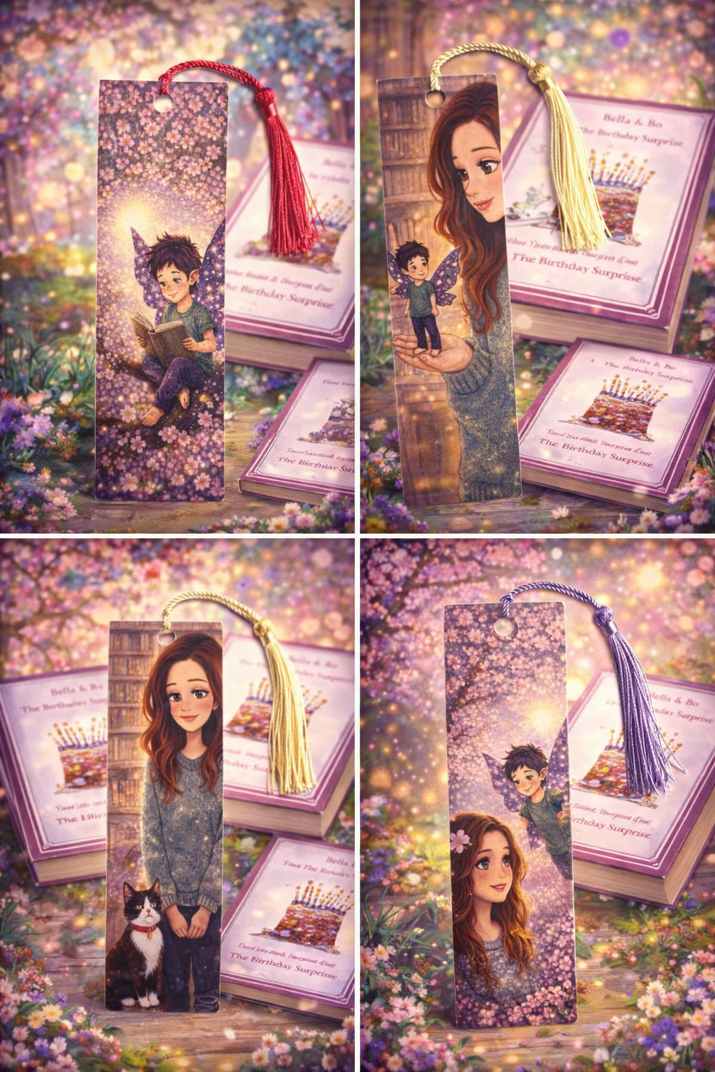 Bella & Bo Book Marks