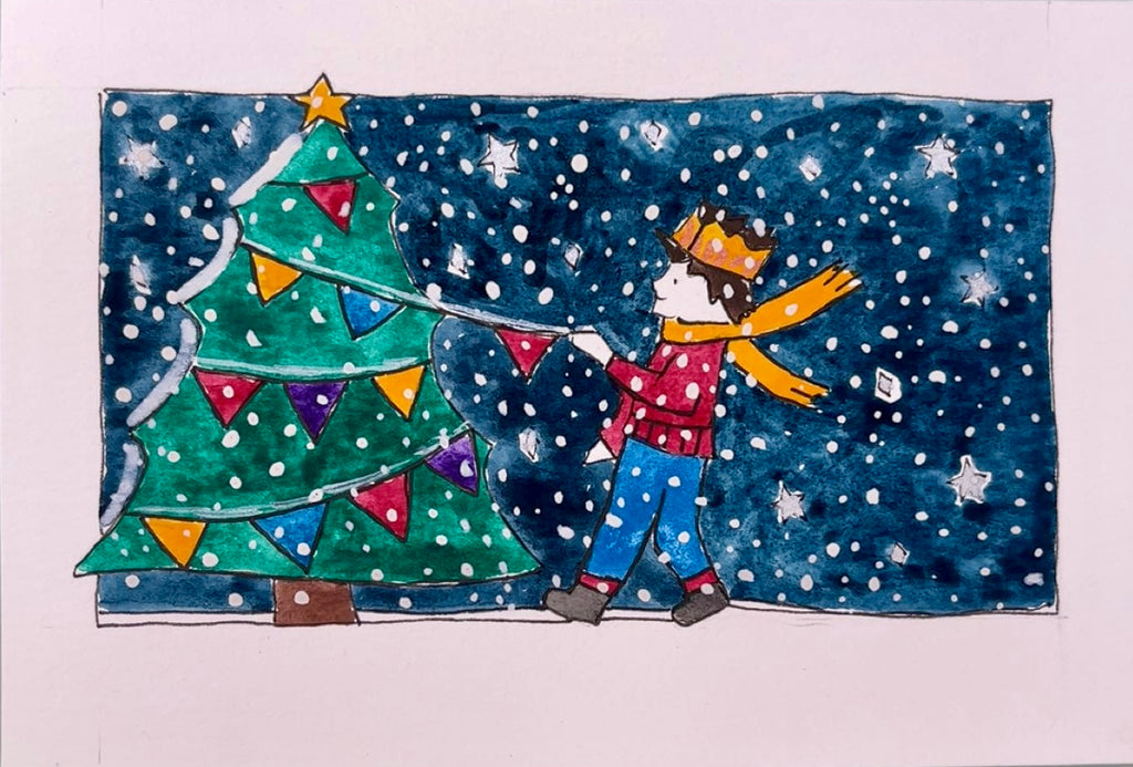 Winter Wonderland - Whimsical - Original Watercolours