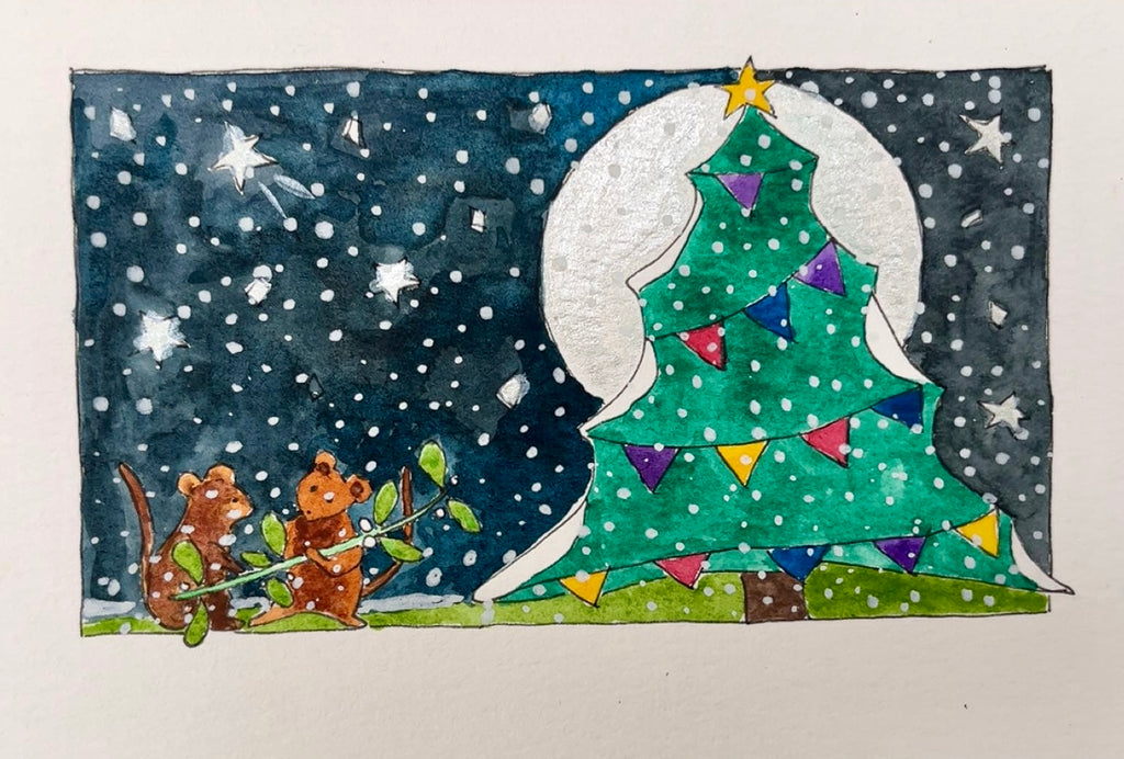 Winter Wonderland - Wildlife - Original Watercolours