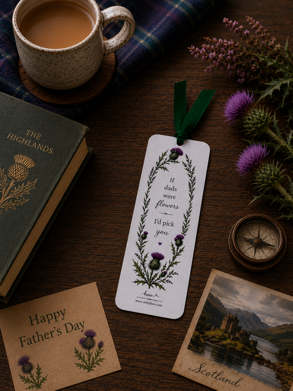 Dad/Father bookmark