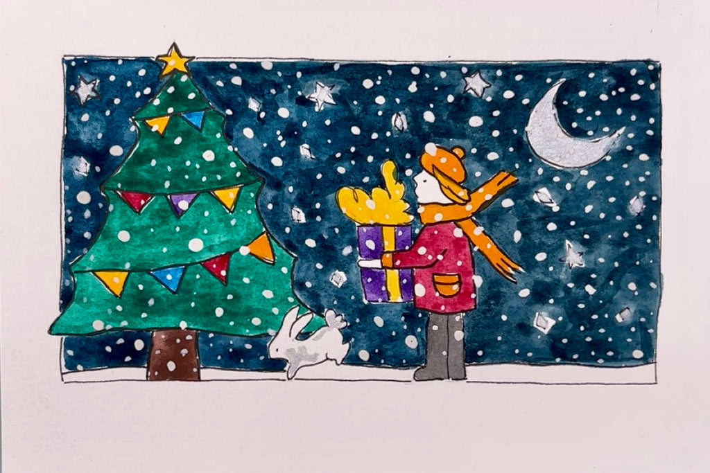 Winter Wonderland - Whimsical - Original Watercolours