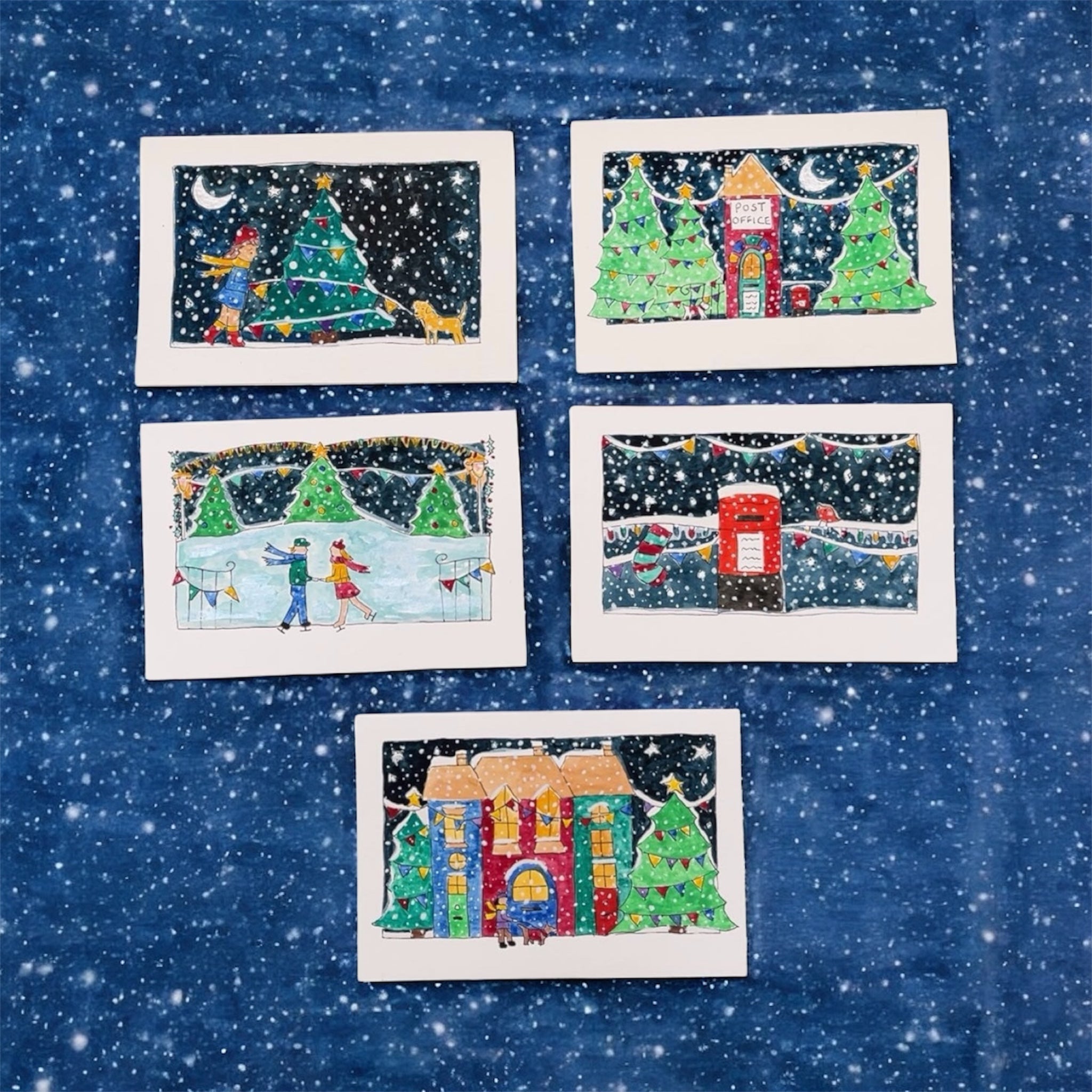 Winter Wonderland - Traditional - Original Watercolours