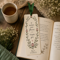 Rose Teacher Bookmark
