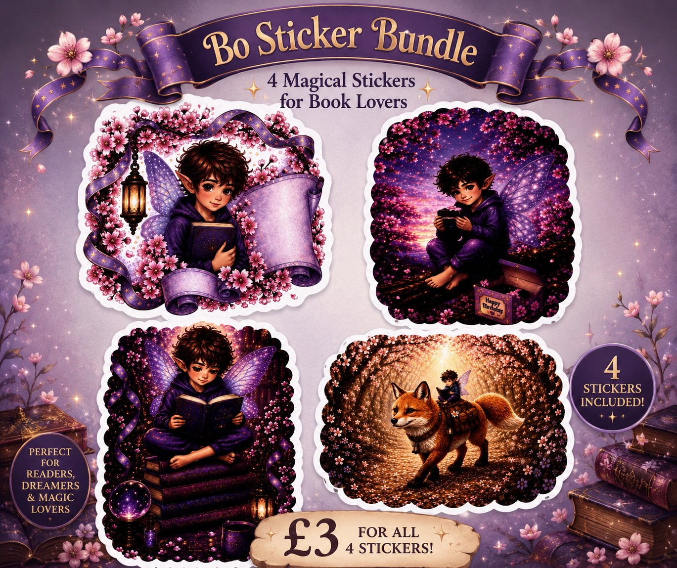 Bo Sticker Bundle