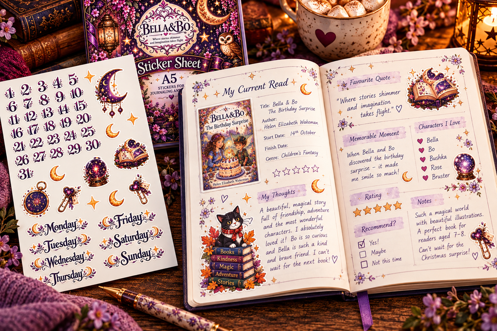 Sticker Sheet - Bella & Bo Journalling