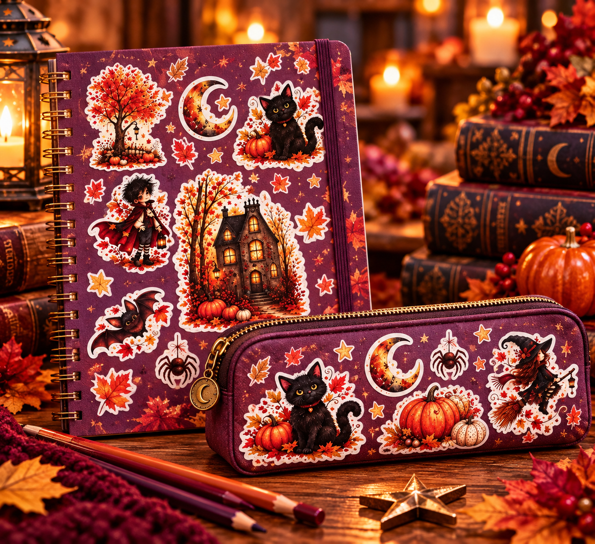 Sticker Sheet - Autumn Spooky