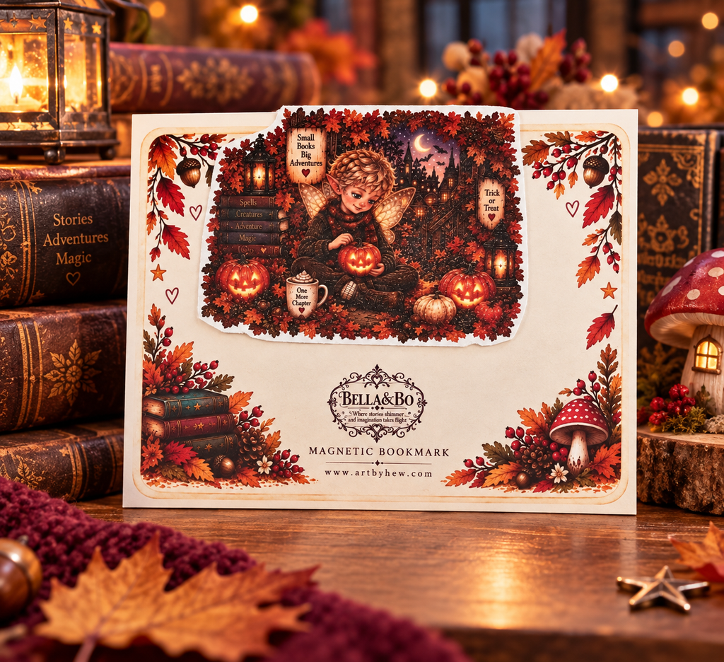 Magnetic Bookmark -  Bruster Autumn