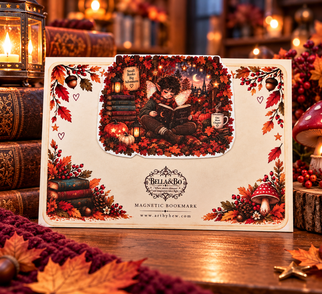 Magnetic Bookmark -  Bo Autumn
