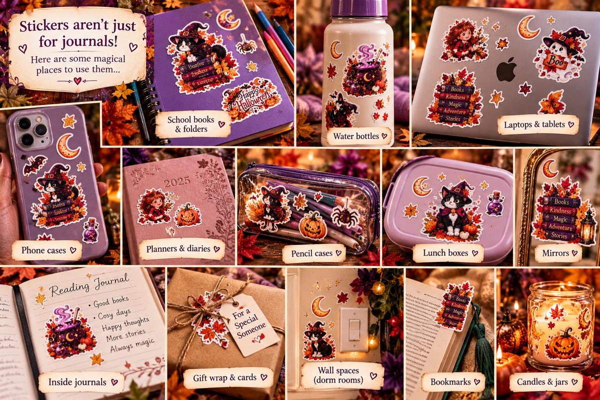 Sticker Sheet - Autumn Spooky