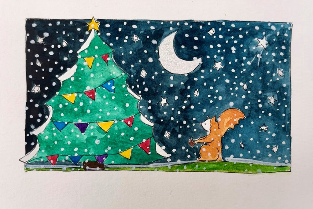 Winter Wonderland - Wildlife - Original Watercolours