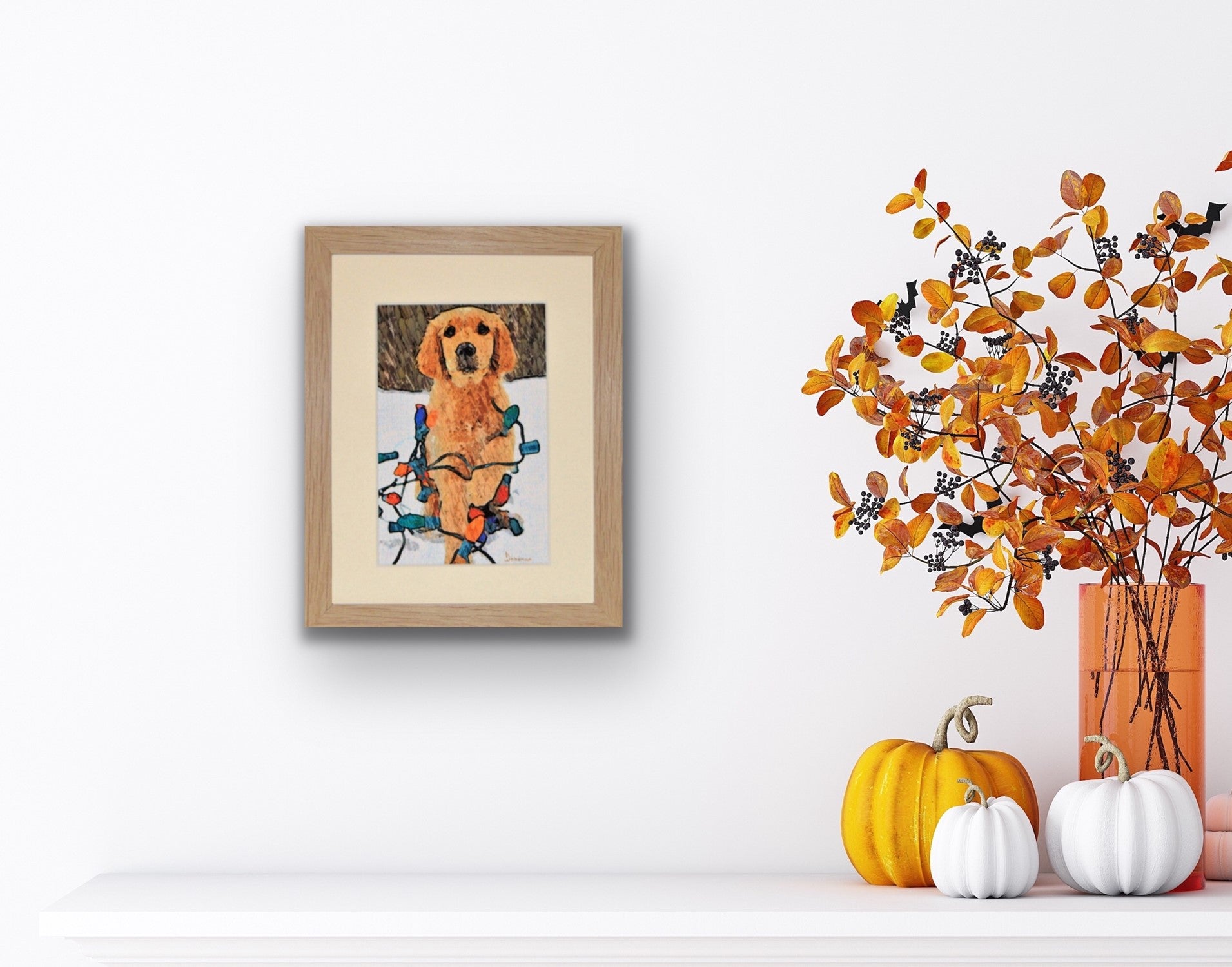 Dog With Lights - Original