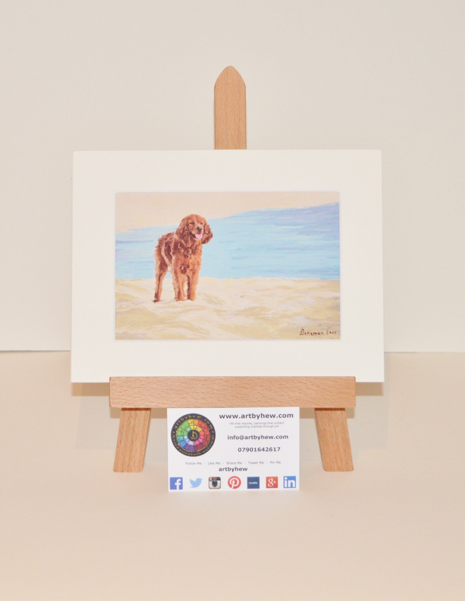 Setter By The Sea - Original