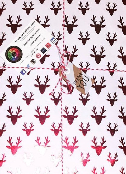 Reindeer Looking - Original