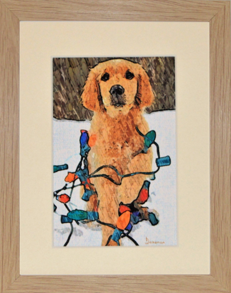 Dog With Lights - Original