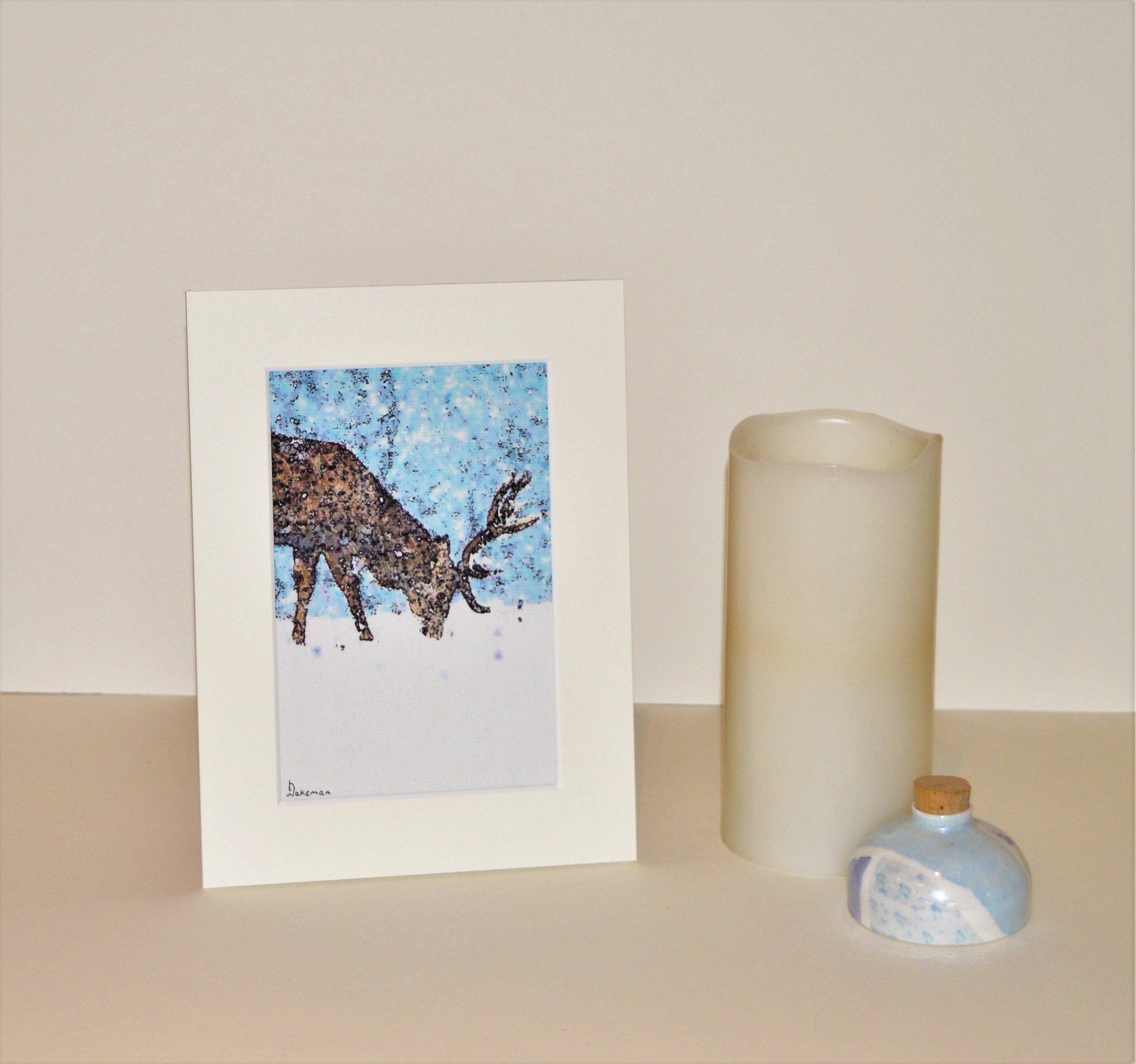 Reindeer Blue - Original